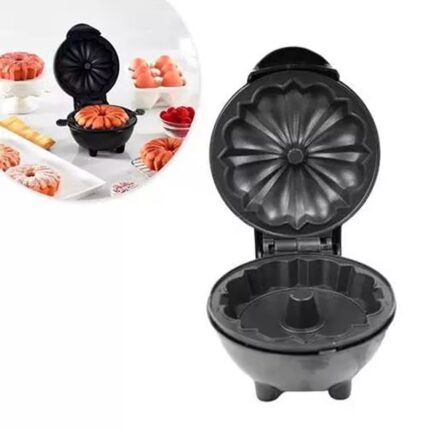 Mini Máquina De Bolo Culinária Confeitaria Bom D+ 220v Preto